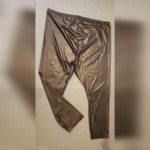 Boohoo Glossy Black Leggings